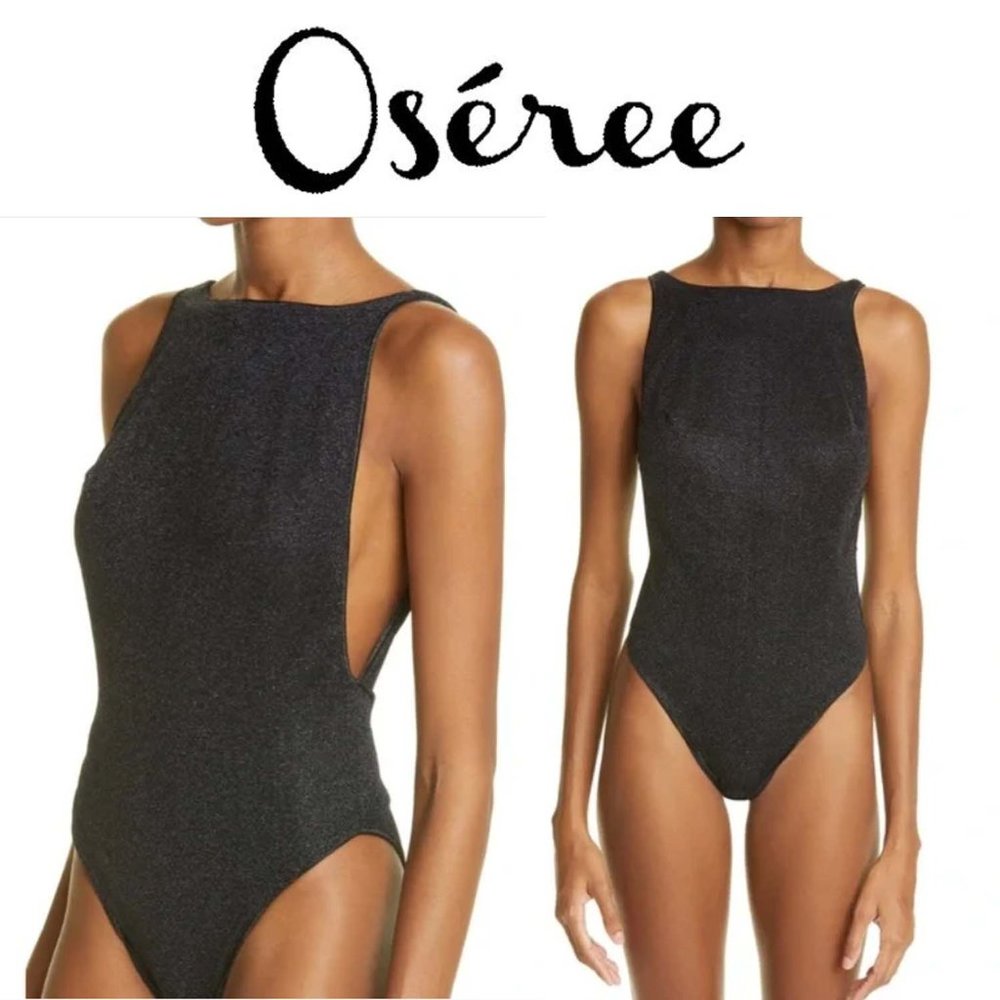 OSÉREE Lumière Open Back One-Piece Swimsuit